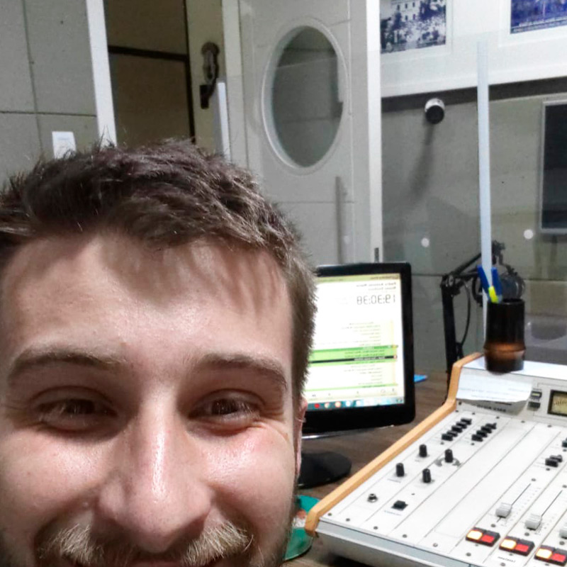 Maurício Sasso - radio imigrantes de Turvo - SC