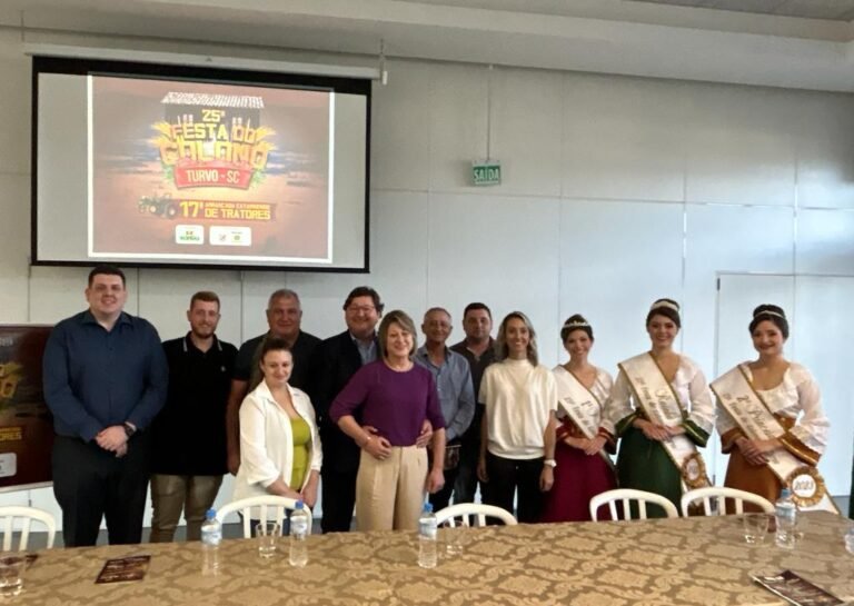 Prefeitura de Turvo lança oficialmente a 25ª Festa do Colono e 17ª Arrancada Catarinense de Tratores