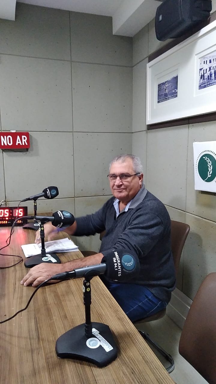 Presidente da Câmara de Turvo analisa atividades