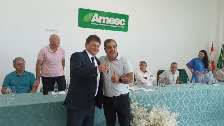 Prefeito de Morro Grande toma posse na presidência da AMESC