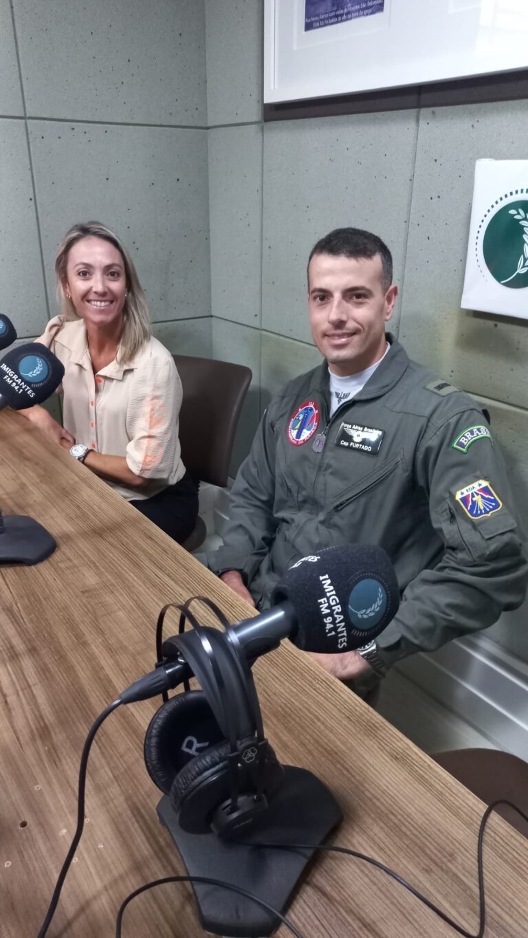 Turvo recebe palestra do Capitão Furtado da FAB