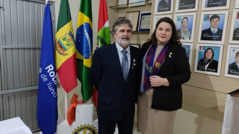Marcos José Rosso assume presidência do Rotary de Turvo