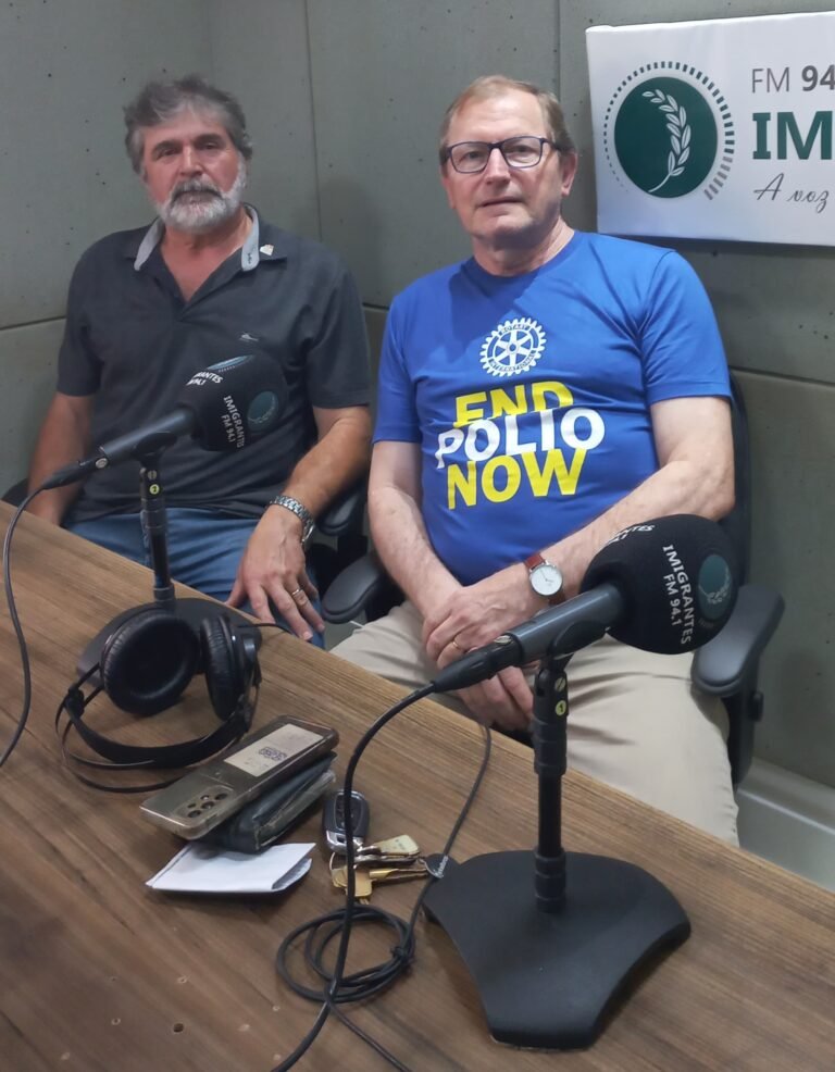 Lions divulga campanha contra a Poliomielite